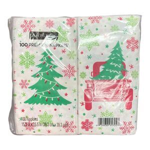 Artstyle Merry Merry Merry Paper Napkins, 8 x 4 (100 Count)